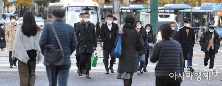 [포토]출근길 찬바람 