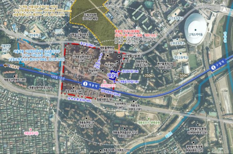 개봉역 인근 '역세권 청년주택' 268가구…2023년 3월 입주