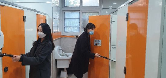 광주 서구 ‘불법촬영 근절’ 학교 화장실 점검 실시