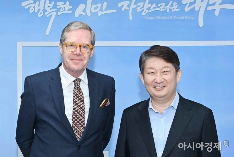 주한 스위스대사, 1박2일 대구시 방문 … "D-방역 노하우 적극 공유"