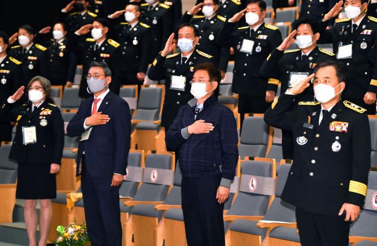 경북도 '제58주년 소방의날' 기념식 … 유공자 20명 표창