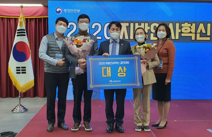 광주시, 행안부 주관 2020 지방인사혁신 경진대회 대상