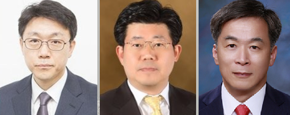 공수처장 예비후보로 추천받은 김진욱 헌법재판소 선임연구관, 한명관 변호사, 김경수 변호사 (왼쪽부터)/사진=연합뉴스, 법률신문