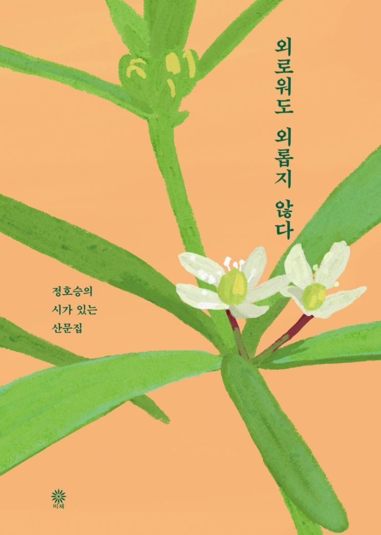 정호승 시인 "외로움은 인간의 본질…'왜'라고 의문 갖지 말기를"