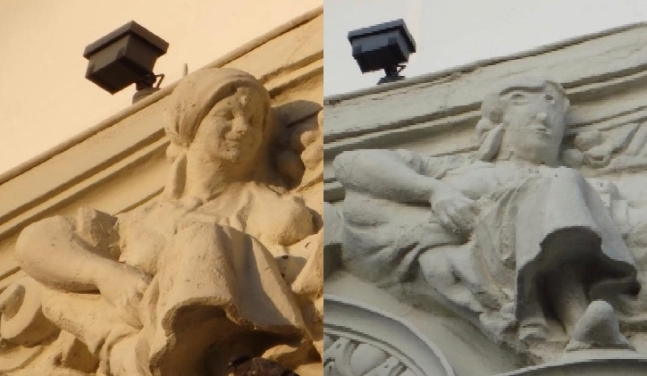 성모마리아 얼굴이 트럼프 닮은 꼴로?…스페인서 또다시 '엉터리 복원 참사'