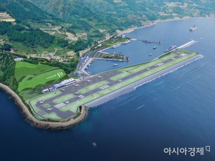 경북도, 27일 '울릉공항' 착공식 … 국내 첫 소형항공기 취항 공항
