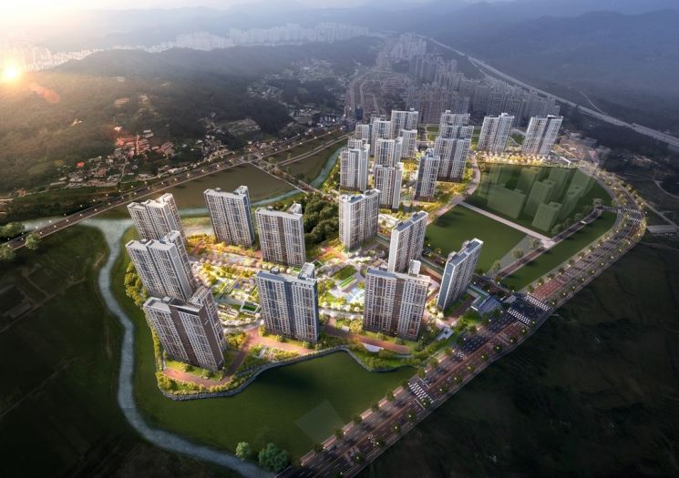 경기 의정부시 '의정부 고산 수자인 디에스티지' 조감도 (제공=한양)