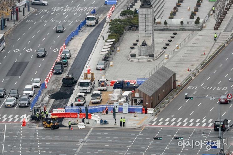 광화문광장 확장에…안철수 "날림 행정"·오세훈 "무리수"