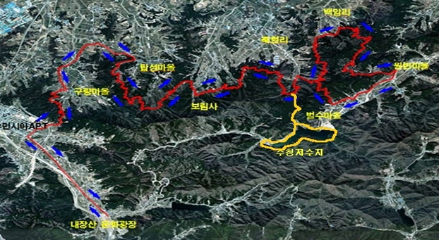 정읍시, 특색있는 자연 힐링 ‘산악자전거 코스’ 조성