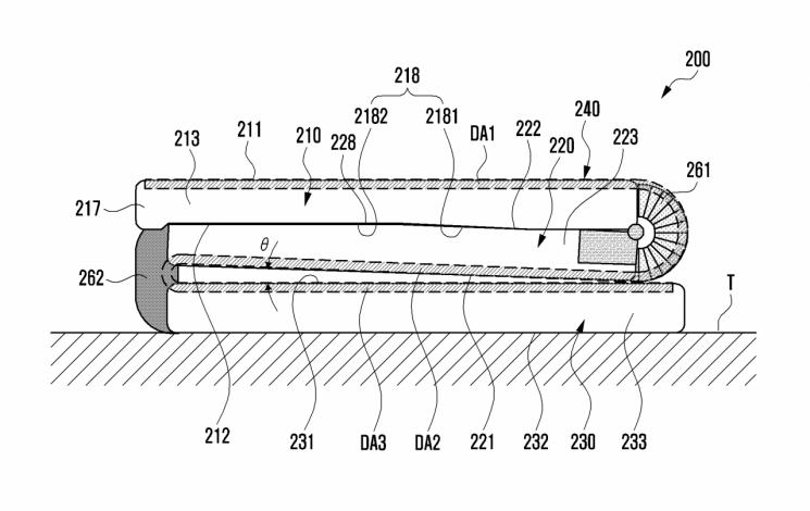 Z자로 두번 접는 폴더블 특허 출원한 삼성…두께 줄였다
