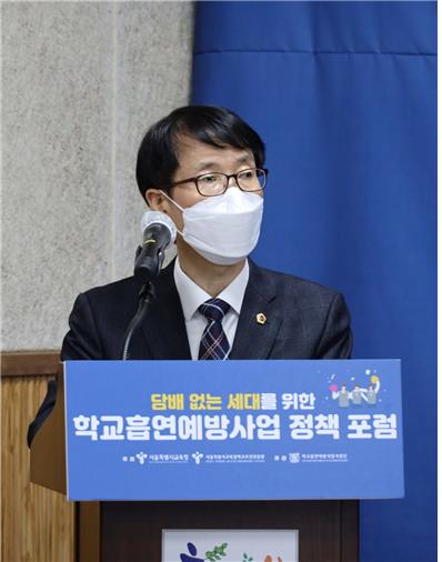 전병주 서울시의원 "학교와 지역사회 연계 흡연예방 지속돼야"
