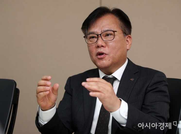 이재홍 중소기업기술정보진흥원 원장./김현민 기자 kimhyun81@