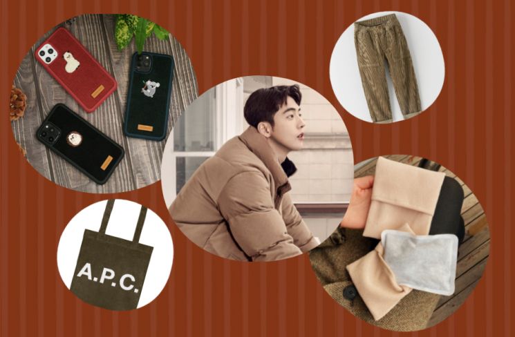 핸드폰 케이스도?…코듀로이 아이템 모음.zip