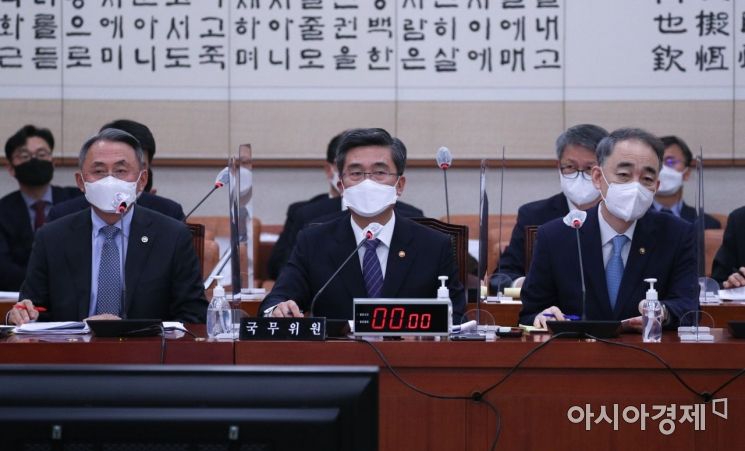 [포토] 법사위 출석한 서욱 국방장관