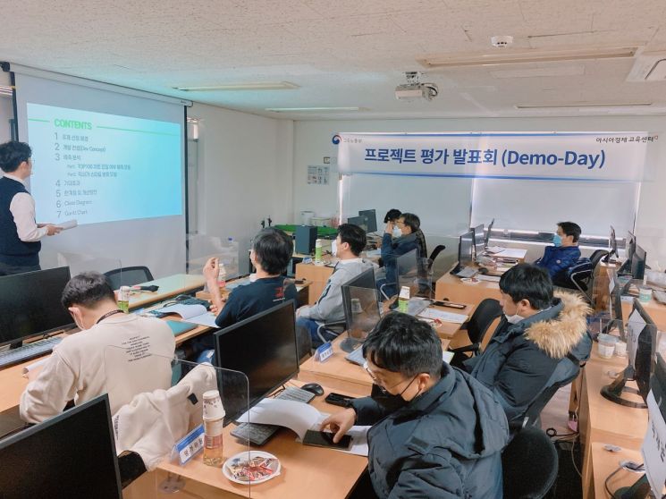 아시아경제 교육센터 '인공지능 프로젝트 발표회(demo-day)' 개최