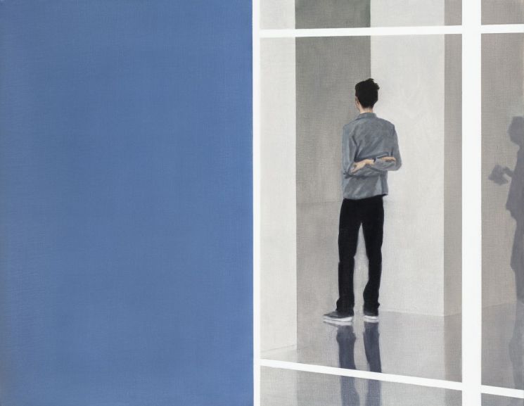 팀 아이텔 'Interior(Shadow)', 2020,
oil on canvas, 54.9㎝×70㎝  [사진= 페이스 갤러리 제공]