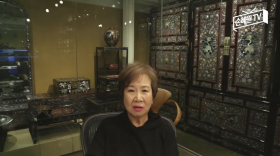 손혜원 전 더불어민주당 의원. 사진=유튜브채널 '손혜원TV' 화면 캡처.