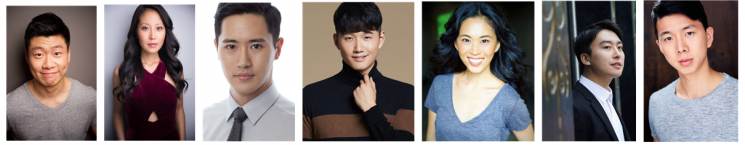 왼쪽부터 황주민, 임규진, 정진우, 대니얼 에드워즈, EJ 짐머맨, 임요셉, 강동우.