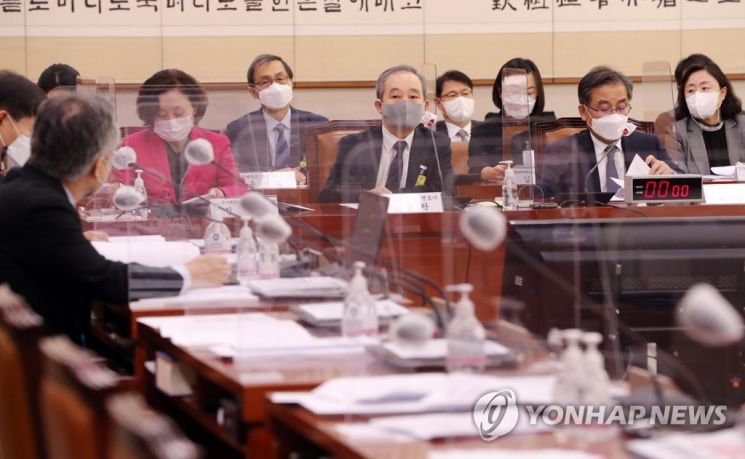 국회 법제사법위원회의 '낙태죄' 개정 관련 공청회가 지난 8일 국회에서 열리고 있다. / 사진=연합뉴스