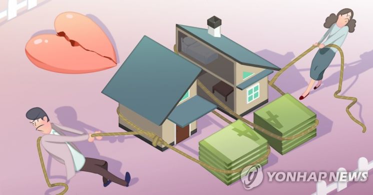 이혼 재산분할. [이미지출처=연합뉴스]