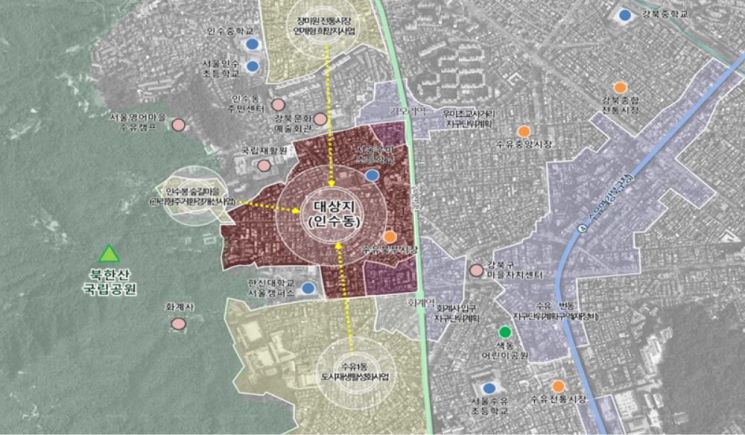 강북구 인수동 일대 도시재생 본격화…2023년까지 100억 투입