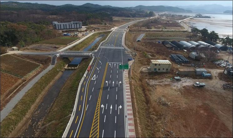 국도 40호선 홍성 서부남당 우회도로 (제공=국토교통부)