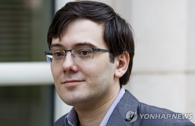 증권사기 등 혐의로 징역형을 선고받고 복역 중인 미국 제약업자 마틴 슈크렐리 / 사진=연합뉴스