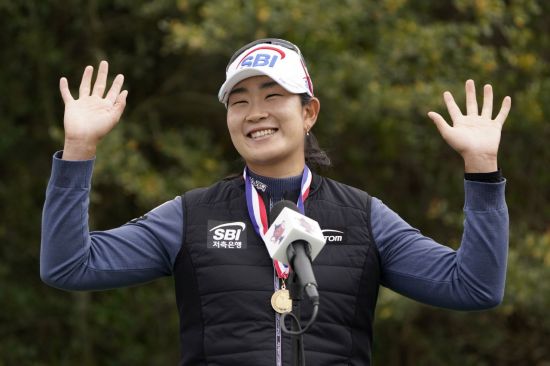 김아림은 US여자오픈에서 역전우승을 차지했다.
