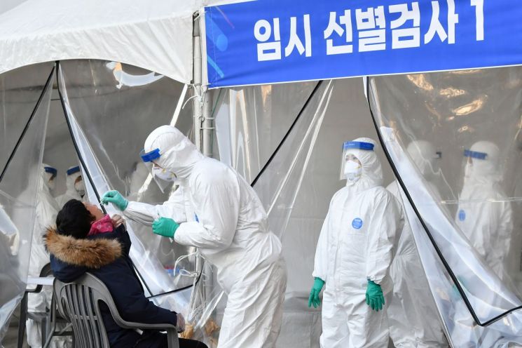확진자 1200명대 역대 최다 왜…구치소 집단감염·검사 증가 탓(종합2보) 