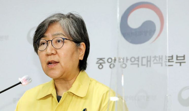정은경 중앙방역대책본부장(질병관리청장)<이미지:연합뉴스>