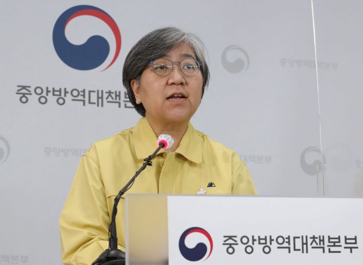 정은경 중앙방역대책본부장(질병관리청장)<이미지:연합뉴스>