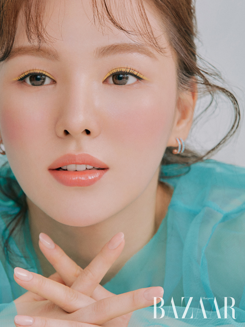 웬디, 매력적인 뷰티 룩