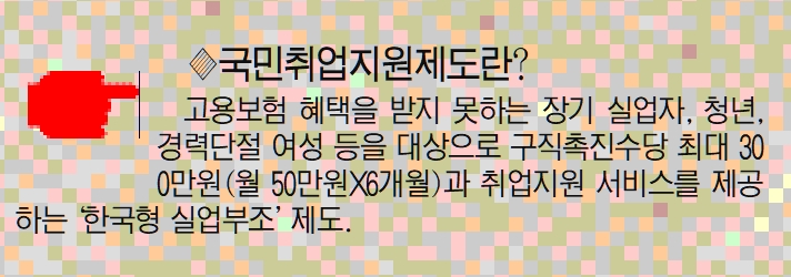 [당신의 꿈은 안녕하십니까]'구직수당 300만원'에 새해 벽두부터 몰렸다 
