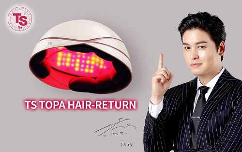 TS트릴리온, ‘TS 두피케어 토탈 솔루션’ 헬맷형 LED 두피케어 기기 ‘TS토파헤어리턴’ 출시