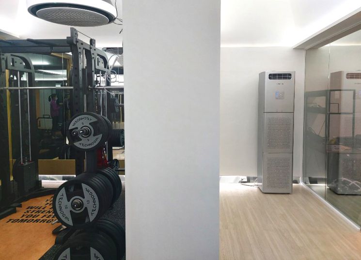 겨울철 실내공기질 관리위한 환기청정기 ‘스칼렛’. 사진=에이올코리아 제공