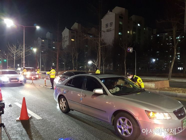 강원경찰청, '음주운전·안전띠 미착용' 집중 단속