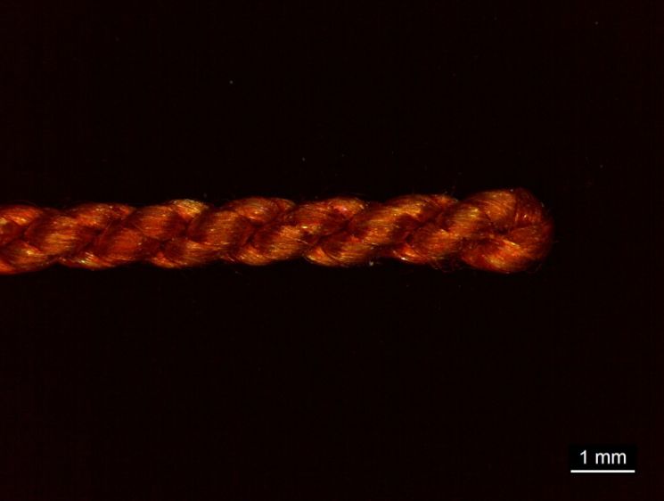 Sejo's Queen Jeonghui's Sangjonho Jade Ornament Restoration Microscope Photo