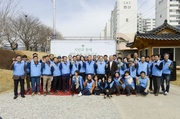 순천시, 1000만그루 나무심기 시민운동본부 운영위원 모집