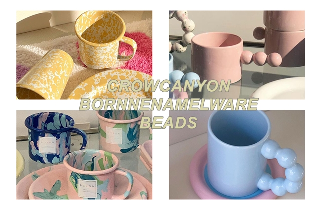 사진=크로우캐년, 본에나멜웨어, make.a.pottery_official SNS