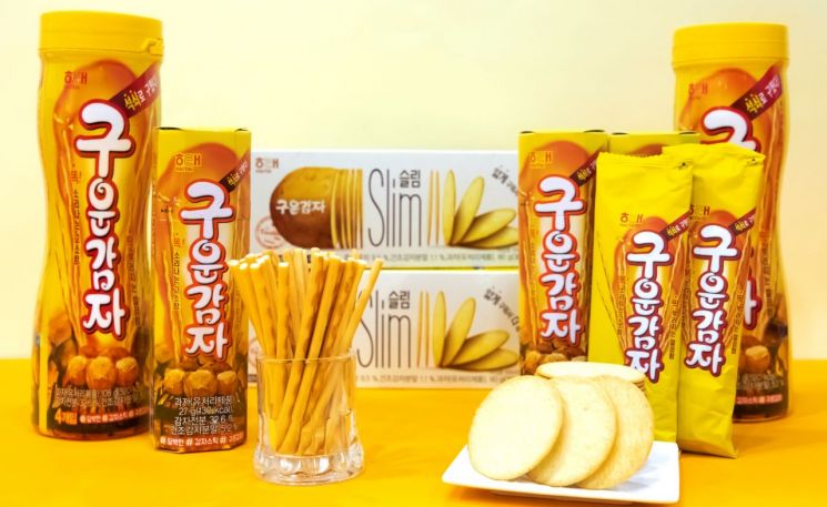 [2021 아시아소비자대상]담백한 맛 살린 국내 유일 스틱형 감자과자