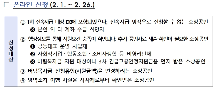 중소벤처기업부는 내달 26일까지 소상공인 버팀목자금 확인지급을 진행한다고 31일 밝혔다. 사진 = 중소벤처기업부 제공