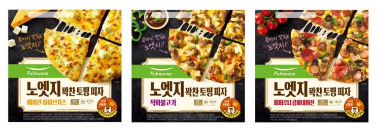 풀무원, ‘노엣지피자’ 히트로 냉동피자 시장 30% 성장 견인