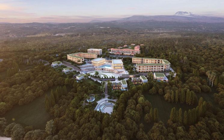 제주 대규모 하이엔드 리조트, 제주호텔 ‘더 시에나’ 3월 포스코 건설 착공