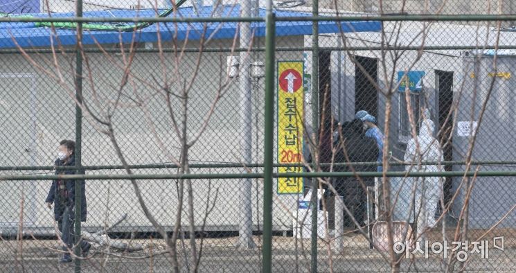 [포토]순천향대학서울병원 내 입원 병동 코로나19 감염 발생