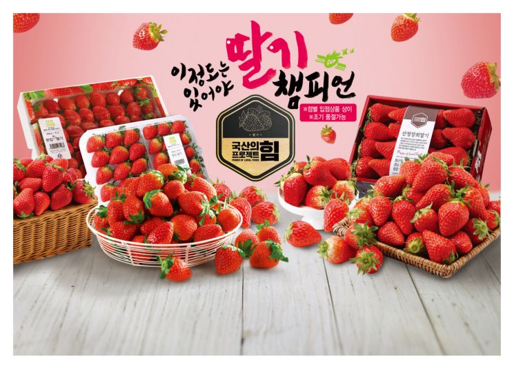 이마트, 역대 최대 물량 딸기 행사…최대 30% 할인