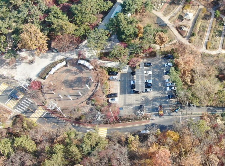 아차산 공영주차장 및 만남의 광장 현장