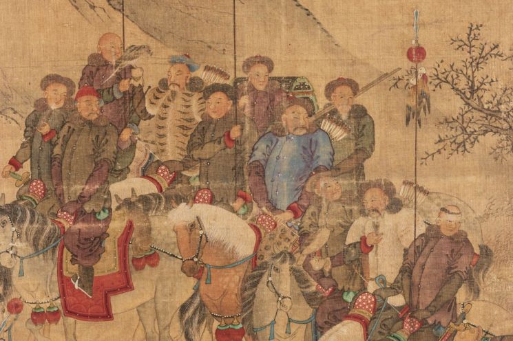 고향 돌아온 김홍도 화풍 '호렵도' 베일 벗었다