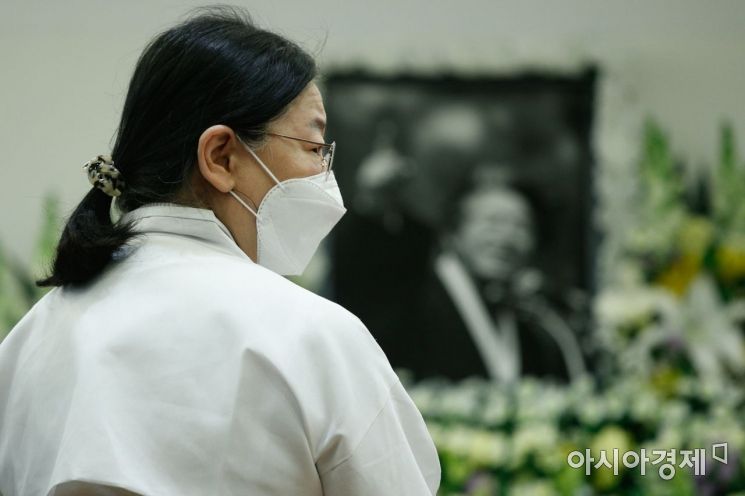 [포토]고 백기완 선생 발인식 