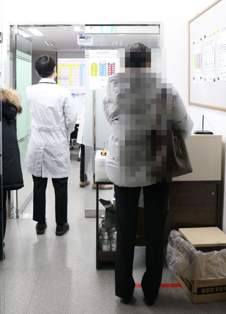 의사 실기시험이 열린 광진구 한국보건의료인국가시험원 모습. [이미지출처=연합뉴스]