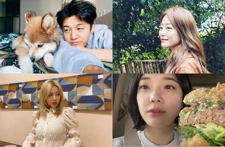 사진=이기우, 김효진, 유빈 인스타그램, Youtube '세미의 절기'